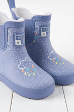 Load image into Gallery viewer, Grass & Air Lavender Shortie Colour-Changing Kids Wellies / UK Sizes 4-9 Infant