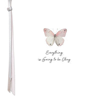 Load image into Gallery viewer, Five Dollar Shake Ribbons & Roses Everything Is Going To Be Okay Card