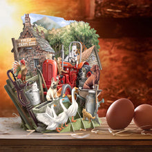 Load image into Gallery viewer, Paper D’Art The Farmyard, 3D Pop Up Card