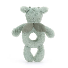 Load image into Gallery viewer, Jellycat Bashful Dragon Ring Rattle