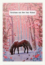 Load image into Gallery viewer, Five Dollar Shake Dream Garden Christmas and New Year Wishes Card