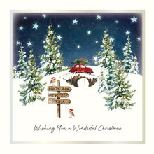 Load image into Gallery viewer, Five Dollar Shake Christmas Magic Boxed Set Of 6 Christmas Cards / Wishing You a Wonderful Christmas (Car)