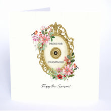 Load image into Gallery viewer, Five Dollar Shake Candy Cane Press For Champagne. Fizz The Season Christmas Card