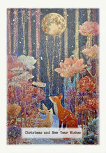 Load image into Gallery viewer, Five Dollar Shake Dream Garden Christmas and New Year Wishes Card