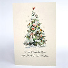 Load image into Gallery viewer, Five Dollar Shake Jewel Box To My Wonderful Wife with All My Love for Christmas Card