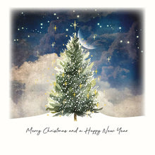 Load image into Gallery viewer, Five Dollar Shake Christmas Magic Boxed Set Of 6 Christmas Cards / Merry Christmas and a Happy New Year (Tree)