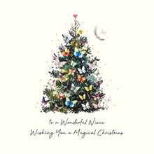 Load image into Gallery viewer, Five Dollar Shake Christmas Magic To a Wonderful Niece Wishing You a Magical Christmas Card