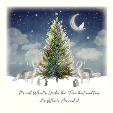 Load image into Gallery viewer, Five Dollar Shake Christmas Magic It’s not What’s Under the Tree that Matters it’s Who’s Around it Christmas Card