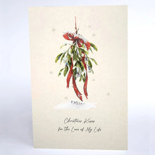 Load image into Gallery viewer, Five Dollar Shake Jewel Box Christmas Kisses for the Love of My Life Christmas Card