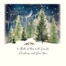 Load image into Gallery viewer, Five Dollar Shake Christmas Magic To Both of You With Love for Christmas and New Year Card
