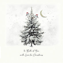 Load image into Gallery viewer, Five Dollar Shake Crystalline To Both of You With Love for Christmas Card