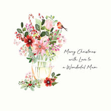 Load image into Gallery viewer, Five Dollar Shake Candy Cane With Love to a Wonderful Mum Christmas Card