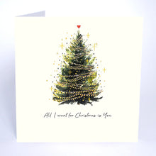 Load image into Gallery viewer, Five Dollar Shake Christmas Magic All I Want for Christmas is You Card