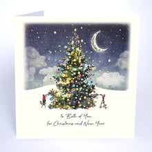 Load image into Gallery viewer, Five Dollar Shake Christmas Magic To Both of You For Christmas and New Year Card