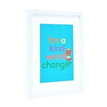 Load image into Gallery viewer, Stib A4 Kind World Changer Art Print