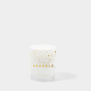 Katie Loxton Sentiment Candle  | Season To Sparkle |  Sweet Vanilla & Salted Caramel
