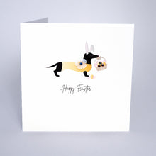 Load image into Gallery viewer, Five Dollar Shake Happy Easter (Sausage Dog) Card