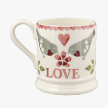 Load image into Gallery viewer, Emma Bridgewater Lovebirds Set Of 2 1/2 Pint Mugs Boxed
