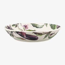 Load image into Gallery viewer, Emma Bridgewater Aubergine & Flowers Medium Pasta Bowl