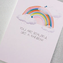 Load image into Gallery viewer, Day Dream Believer Card / You Are Beautiful Like A Rainbow
