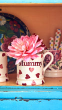 Load image into Gallery viewer, Emma Bridgewater Pink Hearts ‘Mummy' 1/2 Pint Mug