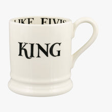 Load image into Gallery viewer, Emma Bridgewater Black Toast King &amp; Queen Set Of 2 1/2 Pint Mugs Boxed
