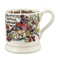 Load image into Gallery viewer, Emma Bridgewater Birds In the Hedgerow Hawthorn & Chaffinch 1/2 Pint Mug