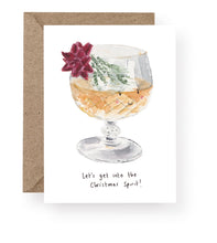 Load image into Gallery viewer, Western Sketch Christmas Spirit Card