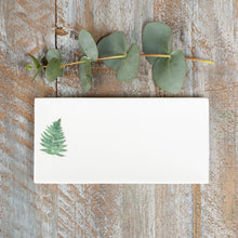 Load image into Gallery viewer, Toasted Crumpet Fern Fine Bone China Rectangular Soap Dish