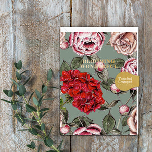 Toasted Crumpet Blooming Wonderful (In Full Bloom) Mini Card