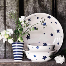 Load image into Gallery viewer, Emma Bridgewater Blue Star Medium Pasta Bowl