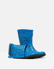 Load image into Gallery viewer, Joules Roll Up Wellies, Blue Ants size 10