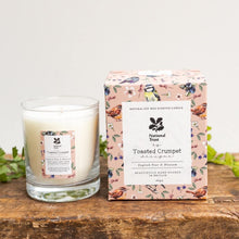 Load image into Gallery viewer, Toasted Crumpet English Pear &amp; Blossom (Garden Birds) Glass Candle
