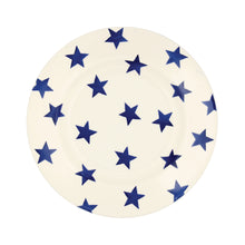 Load image into Gallery viewer, Emma Bridgewater Blue Star Medium Dinner Plate, 8.5 Inch