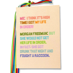 Counting Stars Me: I think it's high time I got my life in order!... Notebook