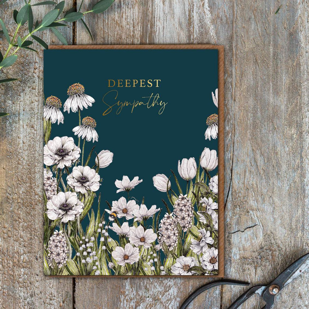 Toasted Crumpet Regency Gardens Deepest Sympathy Card