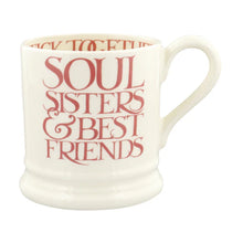 Load image into Gallery viewer, Emma Bridgewater Pink Toast Soul Sisters 1/2 Pint Mug
