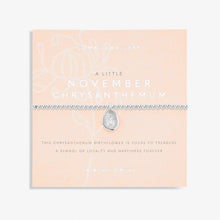 Load image into Gallery viewer, Joma Birth Flower A Little November Bracelet / Chrysthanemum
