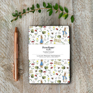 Toasted Crumpet Peter Rabbit "Fresh Meadow Breeze" A6 Lined Pocket Notebook