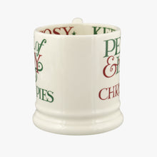 Load image into Gallery viewer, Emma Bridgewater Christmas Toast &amp; Marmalade Peace &amp; Love 1/2 Pint Mug
