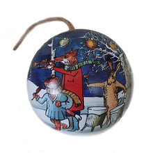 Load image into Gallery viewer, Emma Bridgewater Winter Scene Tin Christmas Bauble
