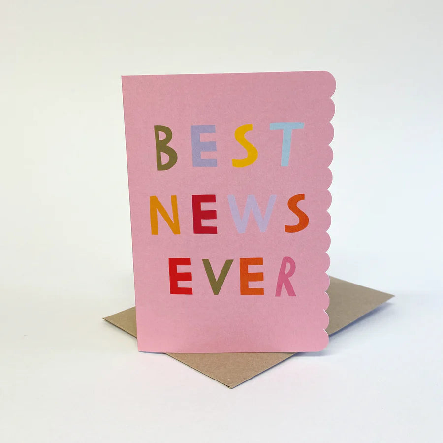 Plewsy Best News Ever Card