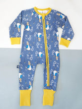 Load image into Gallery viewer, Blade &amp; Rose Peter Rabbit Modern Mix Zip Up Romper / 0-2 Years
