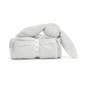 Jellycat Bashful Silver Bunny Blankie