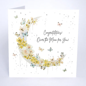 Five Dollar Shake Congratulations! Over The Moon For You! Card