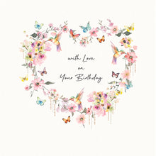 Load image into Gallery viewer, Five Dollar Shake ‘Beija-Flor’ With Love On Your Birthday Card
