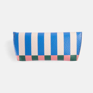 Caroline Gardner Multi Stripe Flap Glasses Case