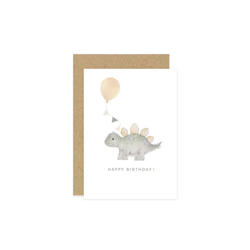 Little Roglets Stegosaurus Card