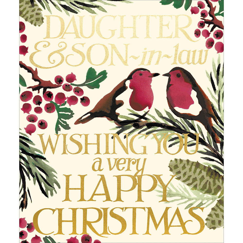 Emma Bridgewater Daughter & Son In Law Christmas Card