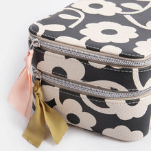 Load image into Gallery viewer, Caroline Gardner Mono Flower Make Up Case
